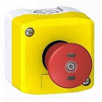 Кнопочный пост аварийной остановки Harmony XALF, 1 кнопка | код. XALFKT6445B1 | Schneider Electric